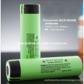 18650 NCR18650b 3400mAh 3.7V Li-ion Battery with Button Top (without PCB)